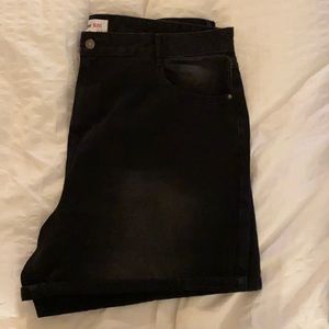 Urban Bliss Black Denim Shorts